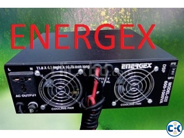 ENERGEX DSP SINEWAVE UPS IPS 850VA WITH BATTERY 5yrsWar. large image 0