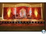 Wedding stage decoration