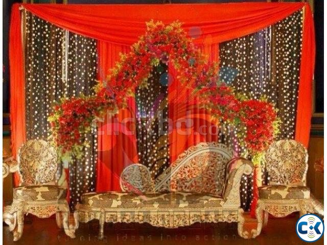 Wedding stage decoration 3 large image 0