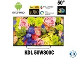 Sony Bravia W800C 50 inch Smart Android 3D LED TV