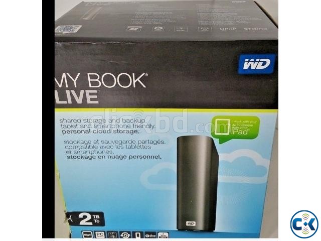 Mybook Live NAS Hard Drive 2 TB Terabyte  large image 0