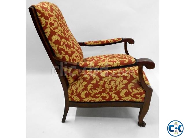 Scandinavian antique arm chair large image 0