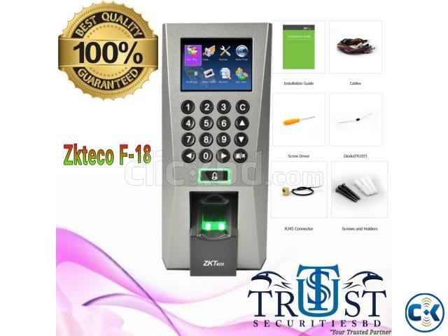 Zkteco F-18 Access Control Time Orginal. large image 0