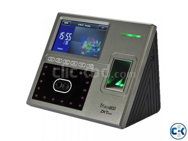 ZK iFace-800 Attendance Device Full Setup large image 0