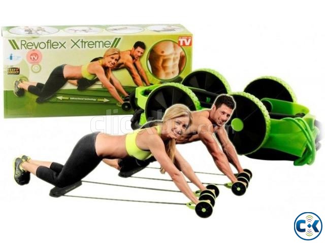 Elite Mkt revoflex xtreme jk Ab Exerciser Green  large image 0
