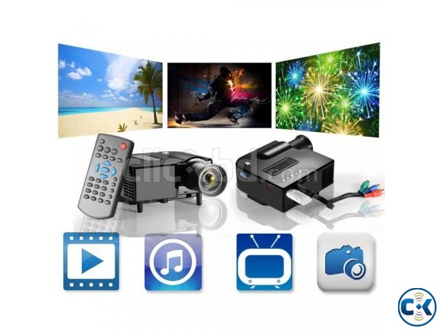 UC28 PRO Portable Mini LED Projector large image 0