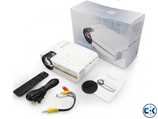 YG-400 1000 Lumens Portable Mini LED Projector large image 0