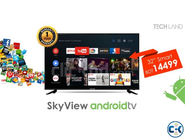 Sky View FHDFE32RS 32 Inch Android Smart LED Television large image 0