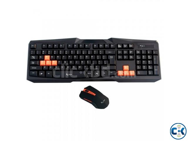 A.Tech KB-015 Wireless Mouse Keyboard Combo large image 0