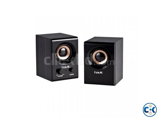 Havit HV-SK490 Wooden AC Speaker large image 0