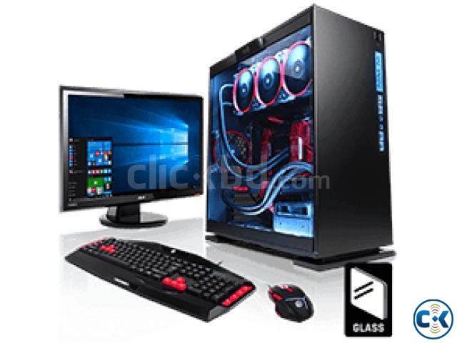 GAMING DESKTOP CORE i3 1TB 4GB 17 LED large image 0