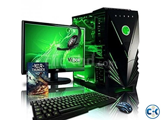 GAMING DESKTOP i3 1000GB 4GB 17 LED large image 0