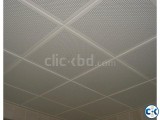 Aluminium ceiling.