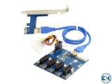 PCI-E 1X Expansion Kit FOR GPU MINING