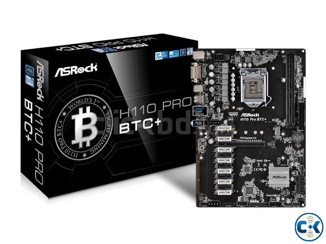 ASRock H110 Pro BTC Mining Motherboard large image 0