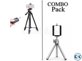 Combo Offer- Professional Tripod for Mobile Camera DSLR with