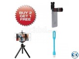 Buy Two 12X Zoom Telescope Clip Lens Waterproof Mobile Bag