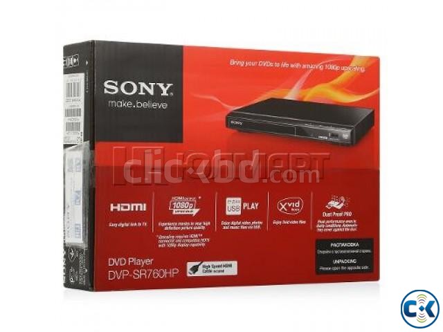 Sony DVP-SR760HP HD Upscaling HDMI DVD Video Player large image 0