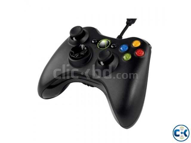 Microsoft Xbox 360 Wired Controller for PC-Black large image 0