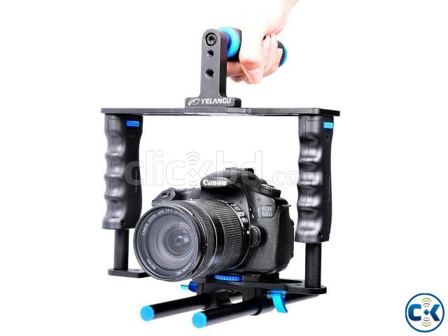 YELANGU C2 Aluminum Alloy DSLR Camera Cage Stabilizer large image 0