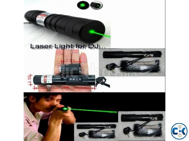 Laser Pointer Rechargeable Green large image 0