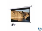 Electric Remote Projector Screen 70 X 70 