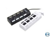 4 Port USB 2.0 HUB ON OFF