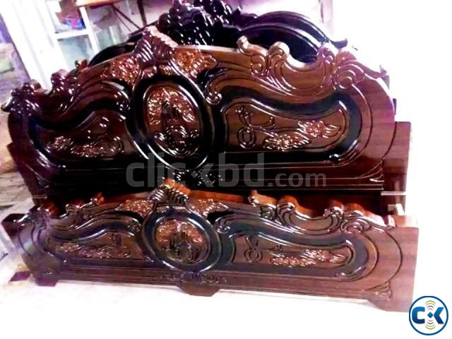 King Size Bed 6 feet by 7 feet large image 0