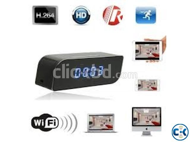 Wifi Digital Clock Camera FULL HD large image 0