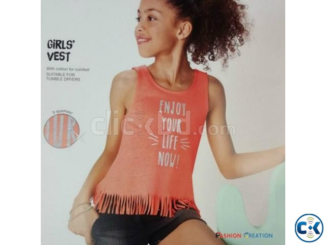 Pepperts Girls Sleeveless Top large image 0