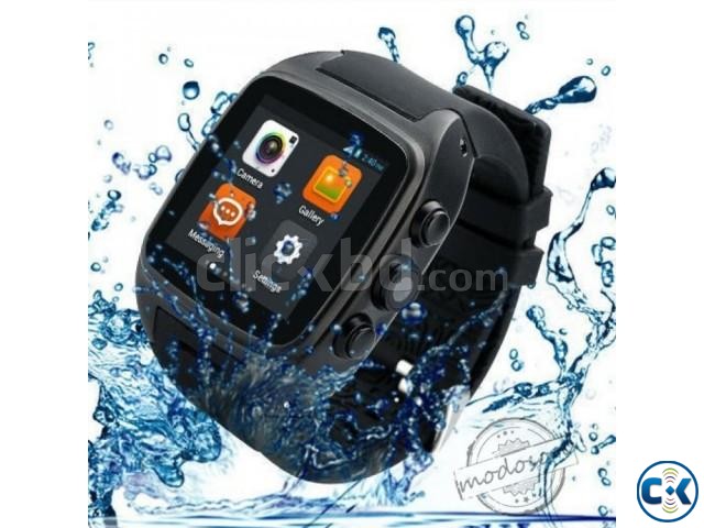 X01 Android 3G Wifi Smart Mobile Watch Water proof intact large image 0