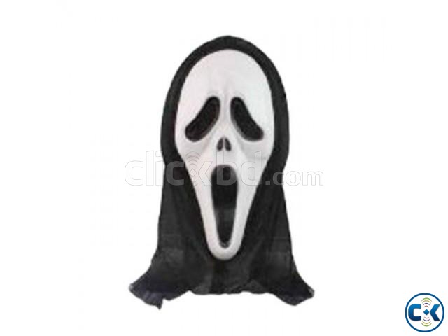 Halloween Mask - Black and White large image 0