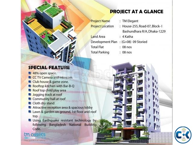 Flat 1650 sft Single unite ongoing Bashundhara large image 0