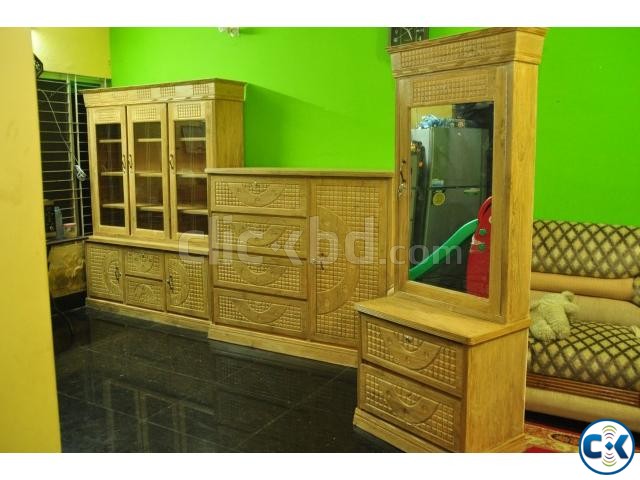 Chittagong teak sagoon 3 pcs furniture large image 0