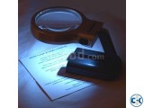 Illuminated Magnifier Glass LED Folded