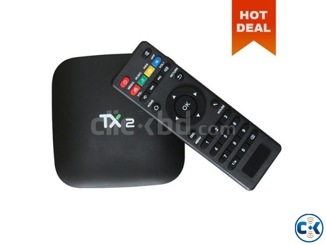 Tanix TX2 Android 6.1 2G 16G TV Box UK PLUG large image 0