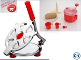 non electric ruti maker with Atta mixer maker