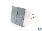 D7 Mini 2.0 Multimedia USB Speaker-White