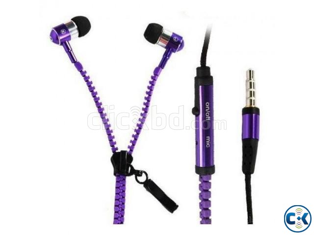 Zipper Headphone-02 large image 0