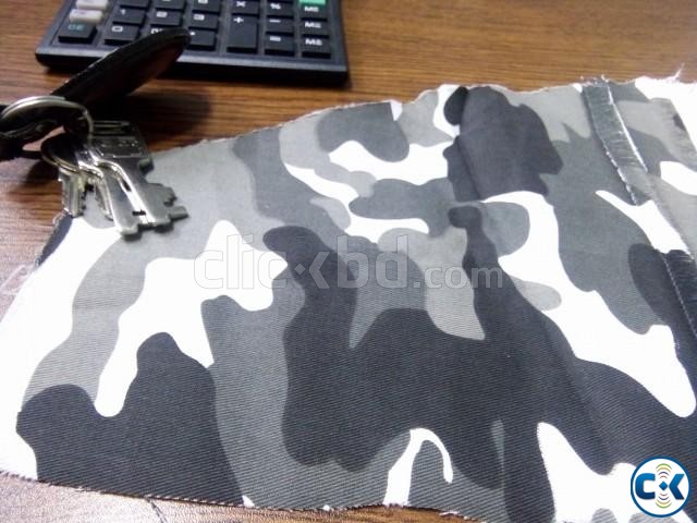 Camo printed Twill Stretched FAbric large image 0