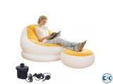 Air bed chair cum sofa