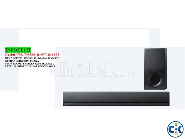 Sony HT-CT390 300W 2.1-Channel Sound-bar with Wireless Sub large image 0