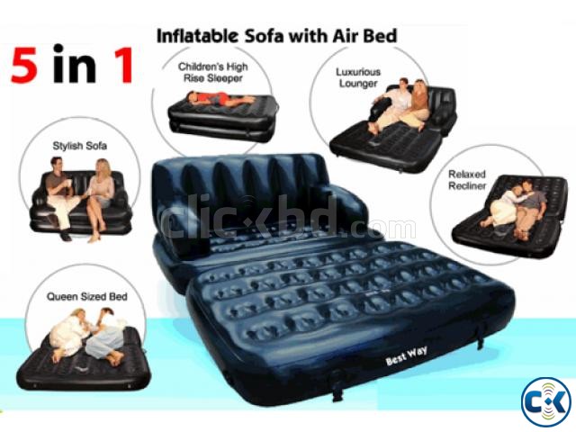 Air Bed Sofa cum Chair large image 0