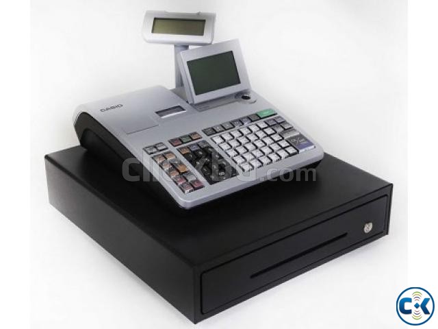 USED CASIO CASH REGISTER large image 0