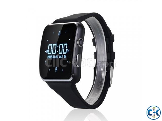 X6 Mobile Watch Sim Bluetooth connected Carve Display large image 0