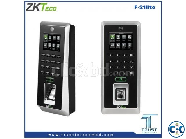 ZKTECO F-21 LITE ACCESS CONTROL WITH TIME ATTENDANCE large image 0