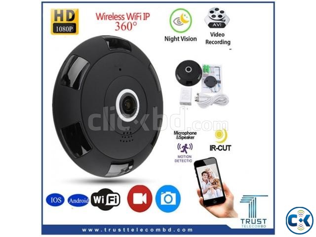 HD 1080P MINI 360 DEGREE WIRELESS IP CAMERA FISHEYE NIGHT VI large image 0