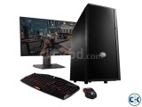 GAMING Desktop Core i3 4GB RAM 250GB HDD 17 LED