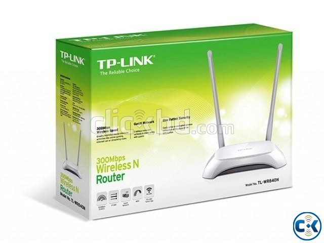 TP-LINK 300MBPS WIRELESS ROUTER MODEL 840N large image 0