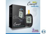 Concept diabetes test meter